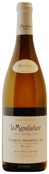 La Manufacture Chablis 1er cru 'Beauroy' 2020